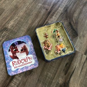 Vintage Rudolph Ornament Set!🦌🎄
